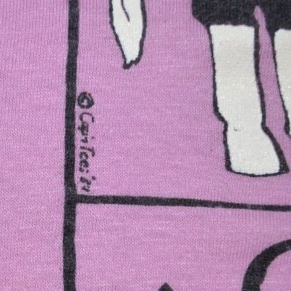 80s Single Stitch Vermont  All These Cow Shirts . Udderly Ridiculous T-shirt - Picture 6 of 9